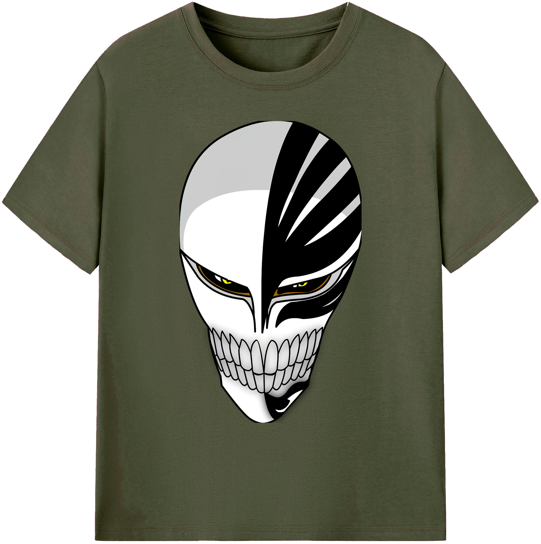 （画像用） ブリーチ 黒崎一護（くろさき いちご）BLEACH Kurosaki Ichigo 綿100％ メンズ半袖Tシャツ｜肌触りやわらか＆通気性
